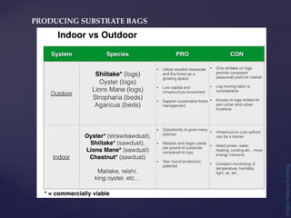 Project
Natural
Farming
PRODUCING SUBSTRATE BAGS
 