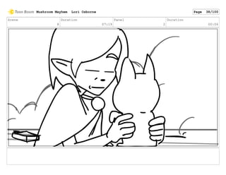 Scene
8
Duration
07:19
Panel
2
Duration
00:06
Mushroom Mayhem Lori Osborne Page 38/100
 