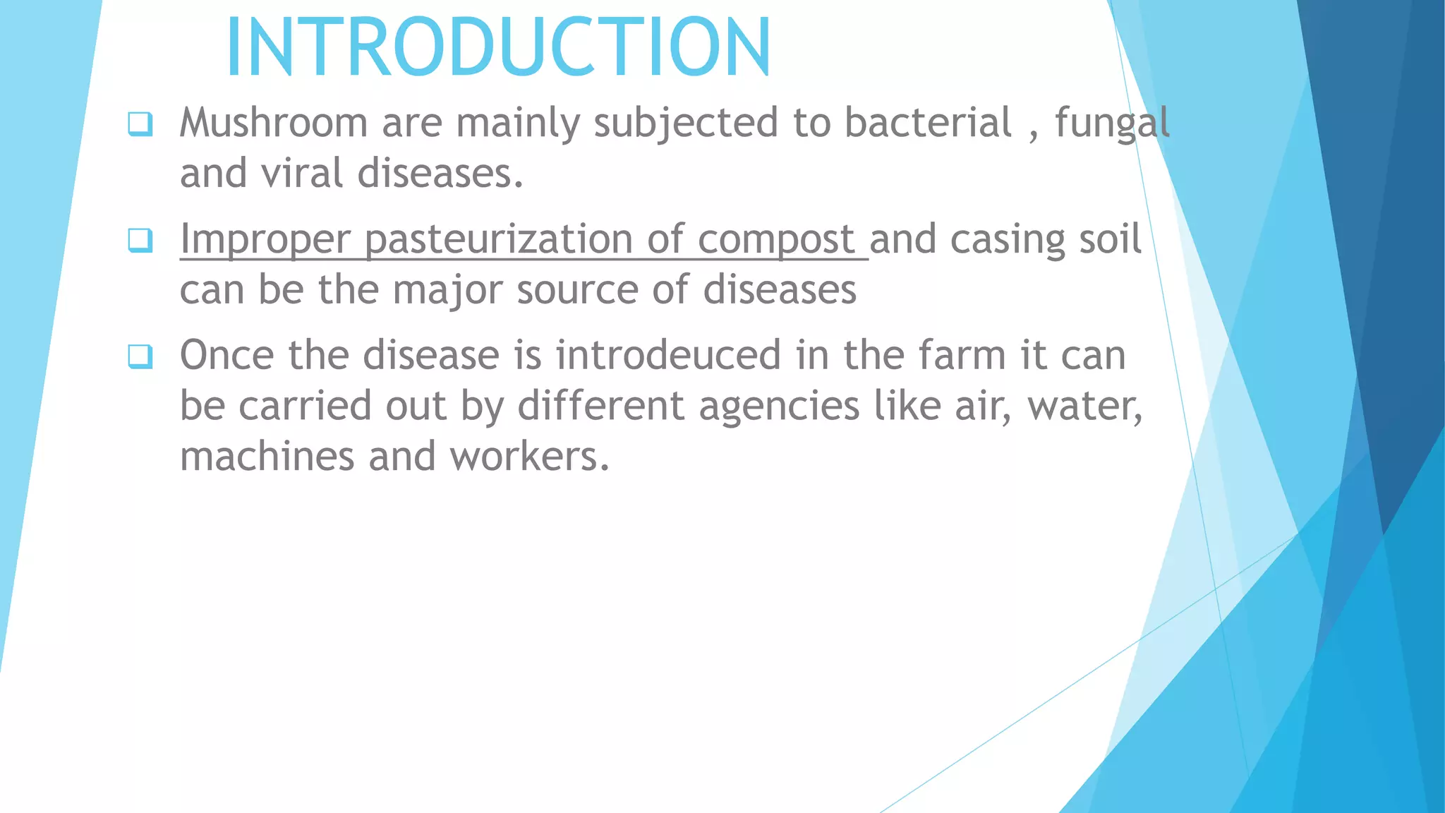 Diseases and insect Pests of Mushroom . | PPTX