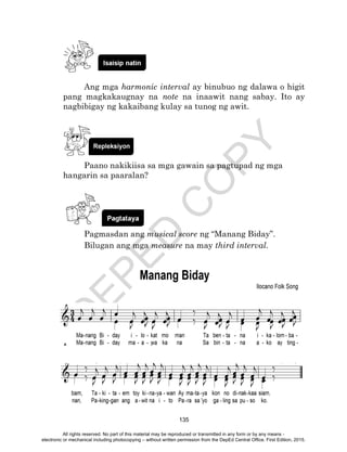 K TO 12 GRADE 4 LEARNER’S MATERIAL IN MUSIC (Q1-Q4)