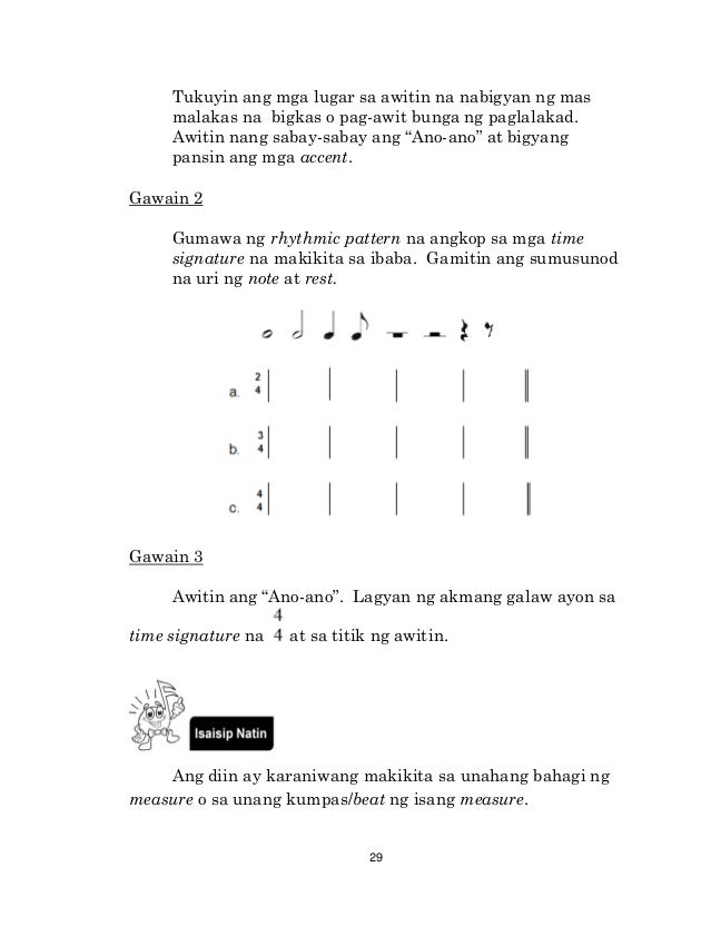 K TO 12 GRADE 4 LEARNER’S MATERIAL IN MUSIC (Q1-Q4)