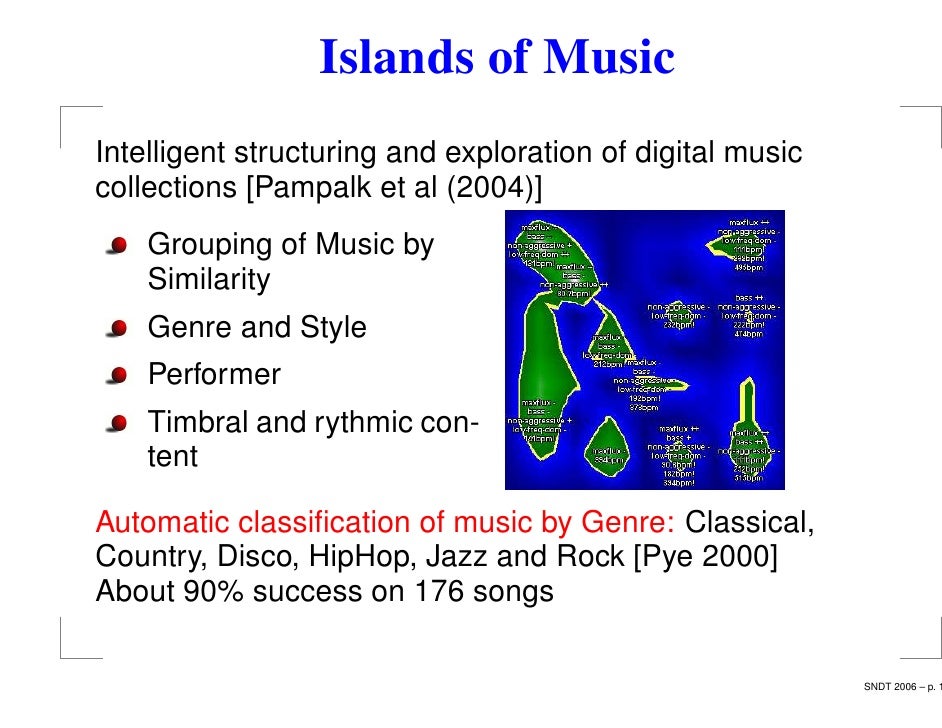 Music and Machine Learning