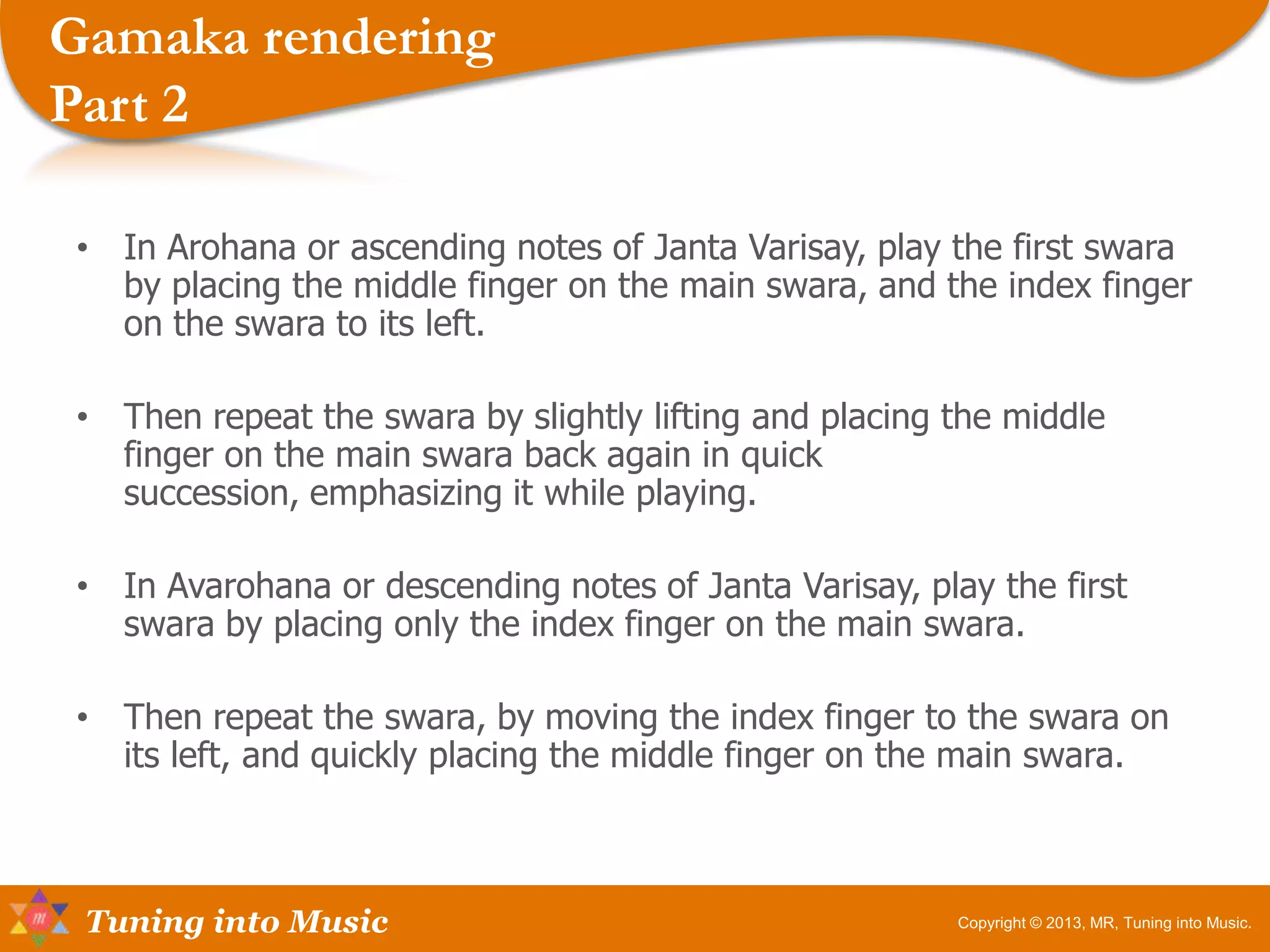 Carnatic Music Basic Guidelines: Art of Veena-playing | PPSX