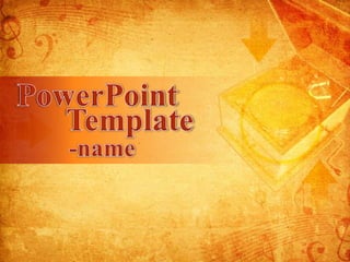 PowerPoint Template -name 