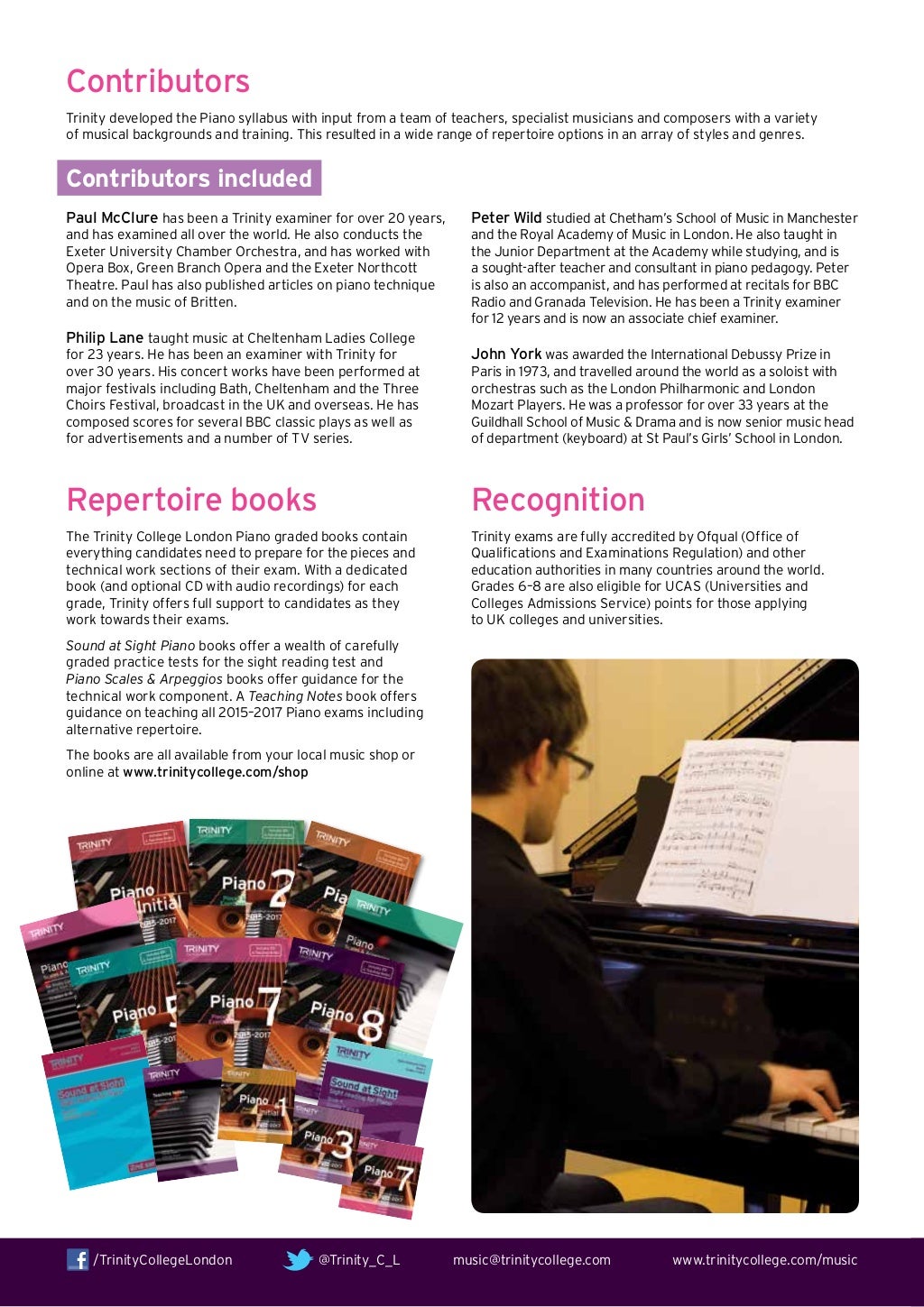 Trinity Piano Grade Exam