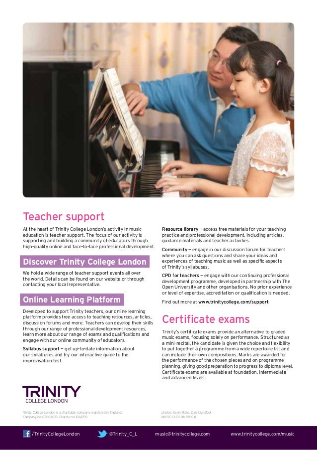 Trinity Piano Grade Exam