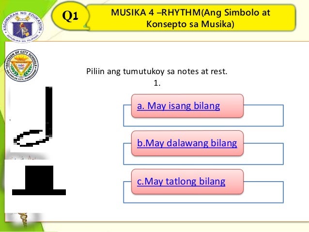 Music Grade 4 1st Quarter Lesson 1