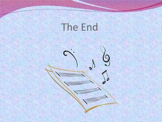 The End  
