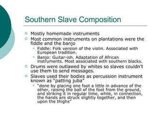 Music In African American Life | PPT