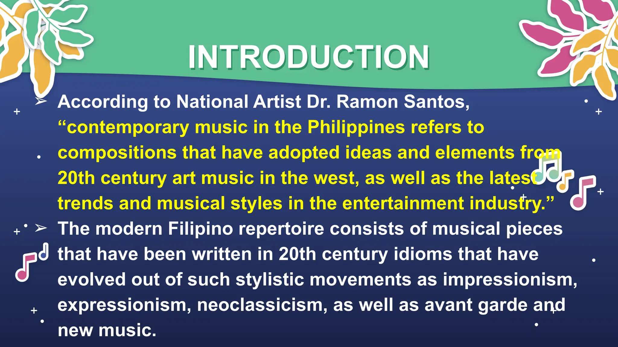 Contemporary Philippine Music Quarter 3 - Module 1 | PPTX