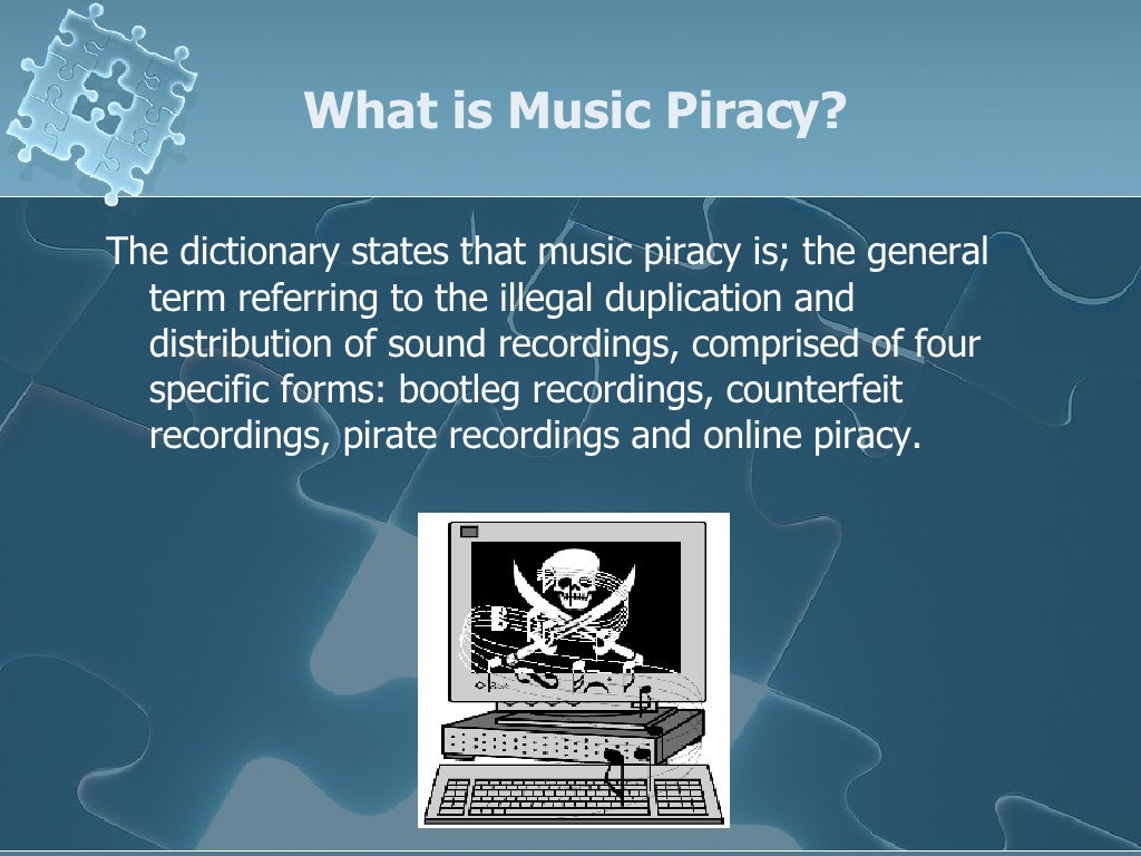 music piracy thesis
