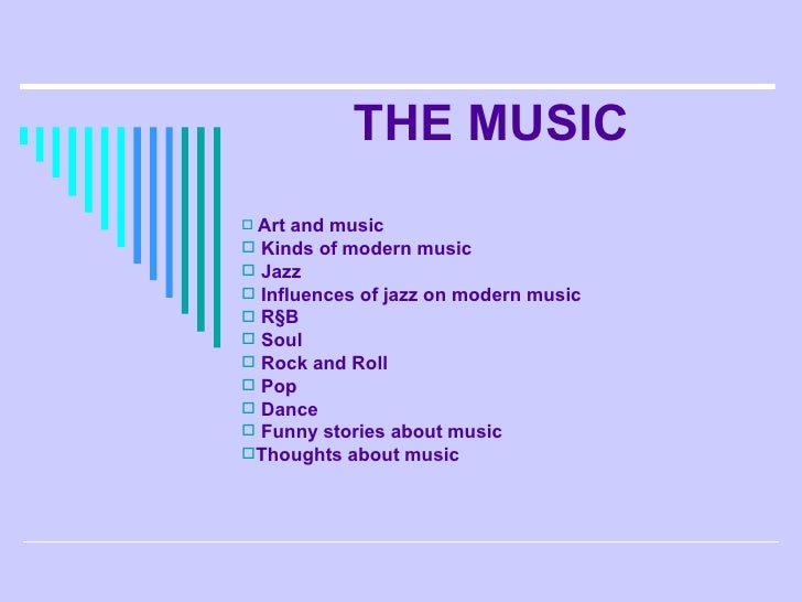 research projects about music