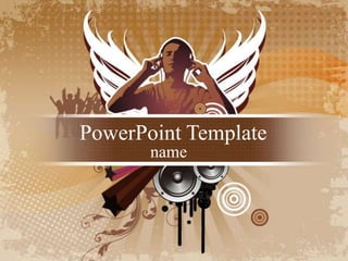 PowerPoint Template name 