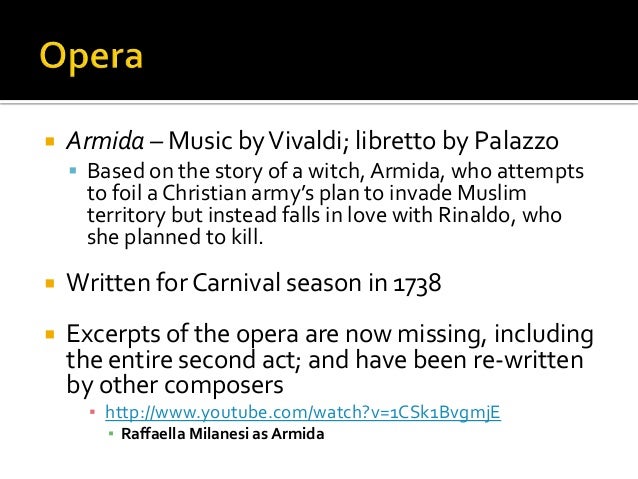 vivaldi armida