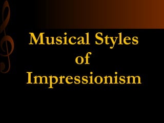 Music 10 lesson #1 impressionism | PPT