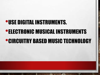 Music 10 lesson #3 electronic and chance music | PPTX