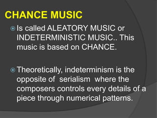 Music 20th 21st century | PPTX