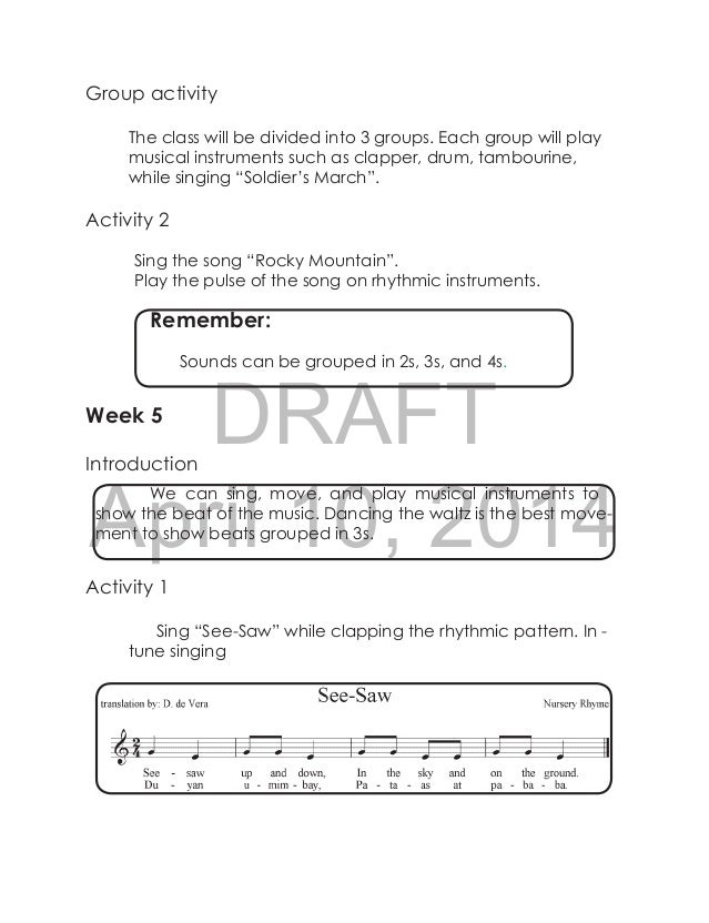 Grade 3 Music Learners Module