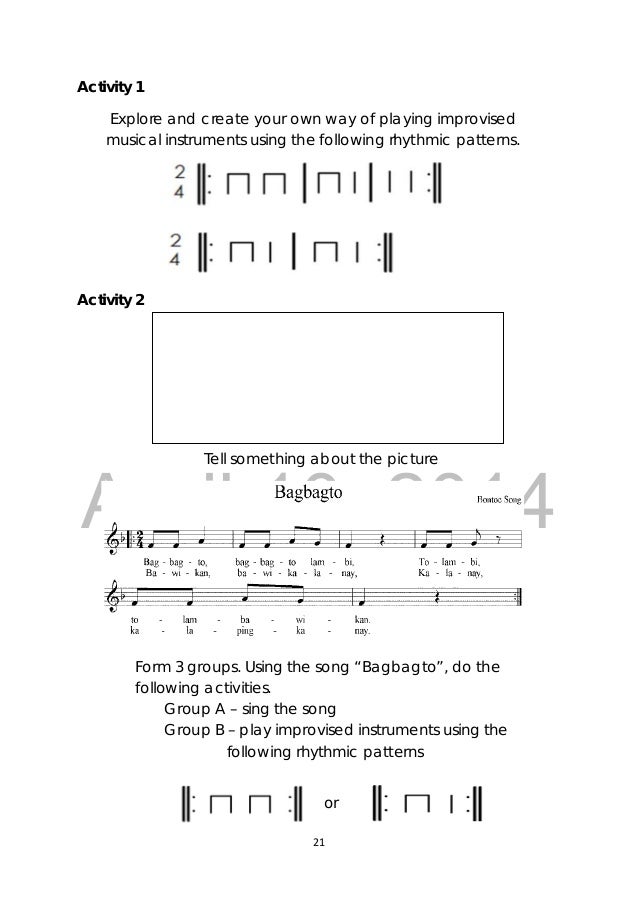 Grade 3 Music Learners Module