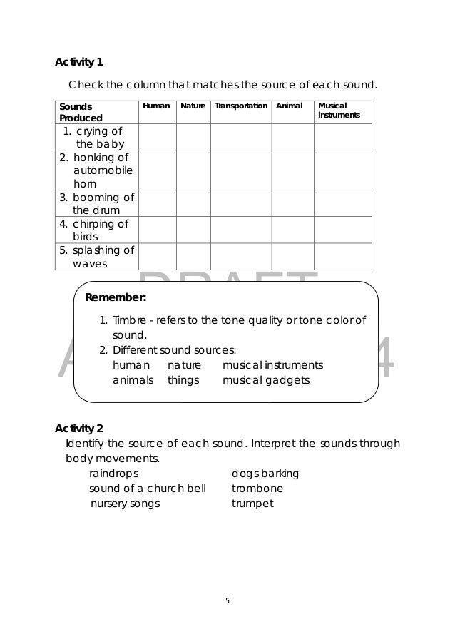 Grade 3 Music Learners Module