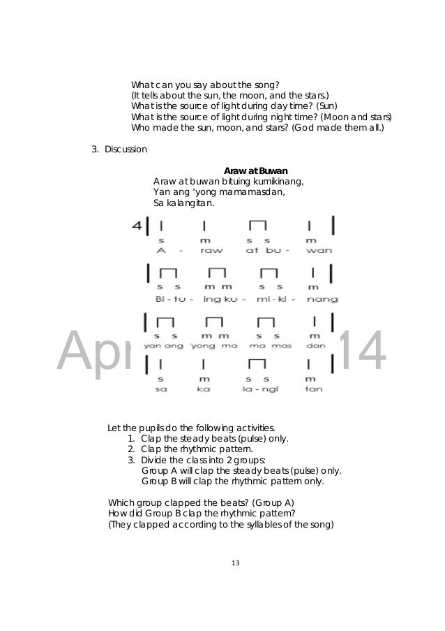 Grade 3 Music Teachers Guide