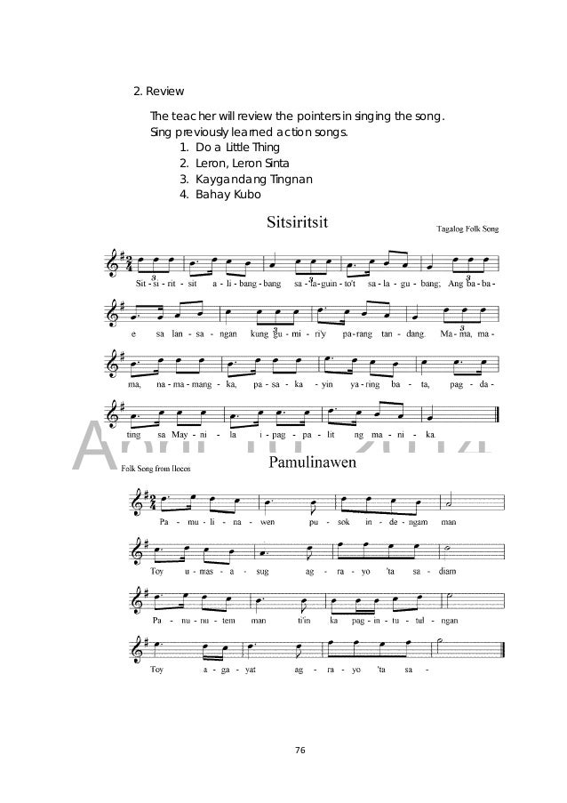 Leron Leron Sinta Lyrics And Chords Music 3 tg full english