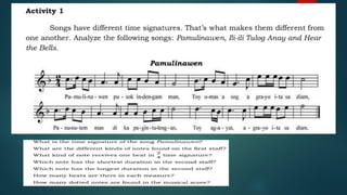 MUSIC 6 Quarter 1 Module 1. Notes and Rests