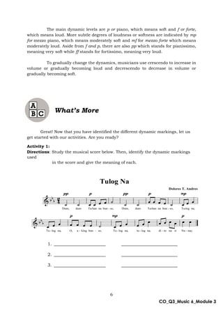 MUSIC6-Q1-MODULE3.pdf module melcbase MD | PDF