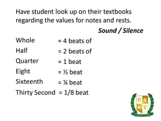 Beat Values music6lesson1q-180528051723.pptx