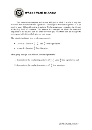 Music6 q1 mod3_rhythm-conduct-time-signatures_version3 | PDF