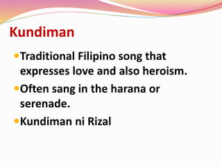 Secular Music of Luzon | PPTX