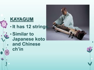 Music 8 lesson #3 music of korea | PPTX