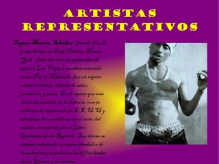 -Artistas  representativos 