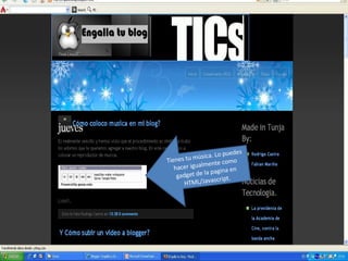 Tienes tu música. Lo puedes hacer igualmente como gadget de la pagina en HTML/Javascript. 