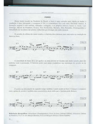 Musica Brasileira para Contrbaixo - Adriano Giffoni - Parte do Forró