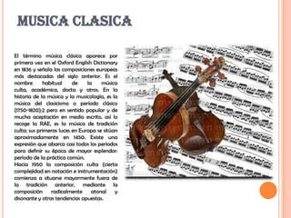 Breve reseña sobre la música clásica - Classica FM