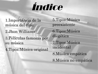 Musica de cine. | ODP