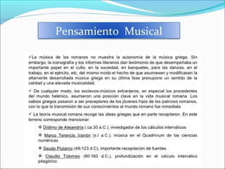 Pensamiento Musical
 