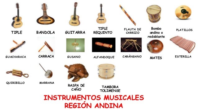 iNSTRUMENTOS DE MUSICA- REGION AMAZONAS Y ANDINA