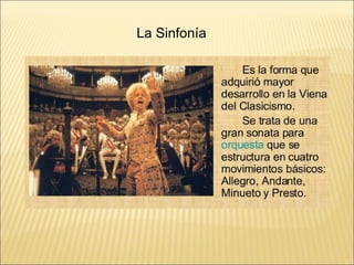 La Sinfonía 