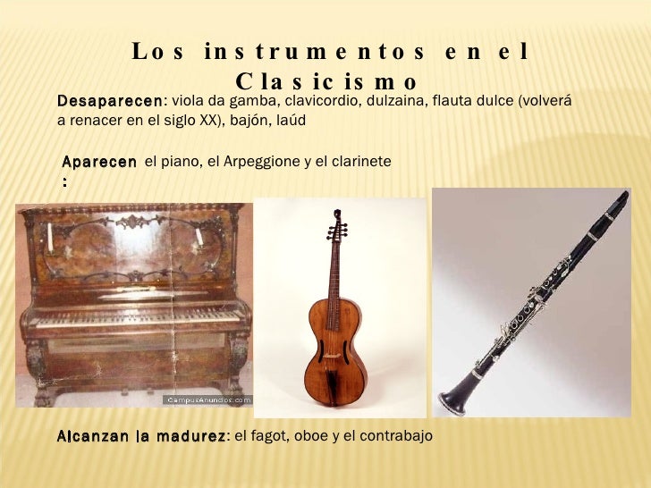 Musica En El Clasicismo
