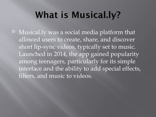 Muscially Musical.ly and TikTok - two of the social media networks combined ...