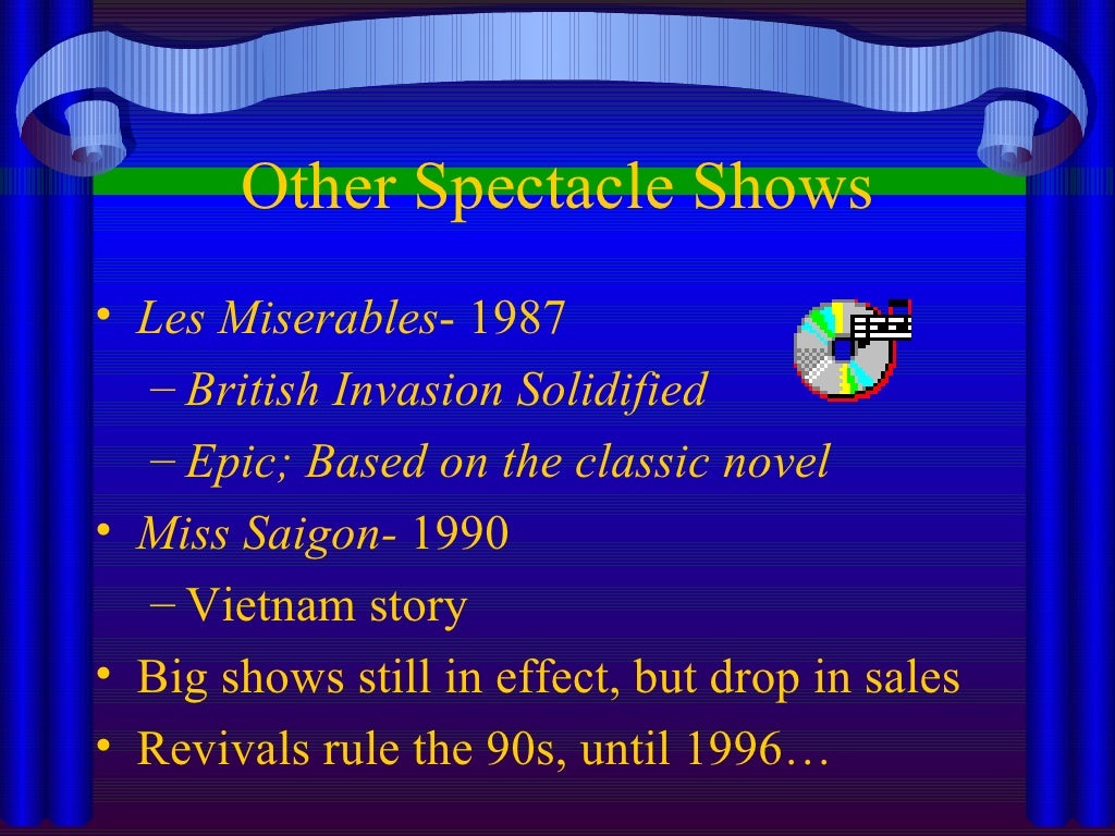 Musical Theatre History