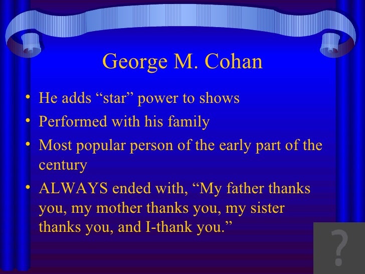 Musical theatre history essay