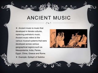 Musical Genres | PPTX