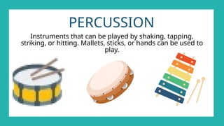 Musical Instrument Families Presentation in Colorful Cartoon Style .pptx