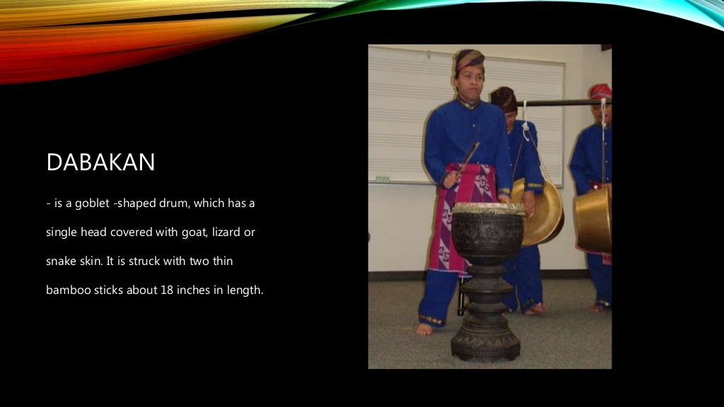 Musical instrument in mindanao