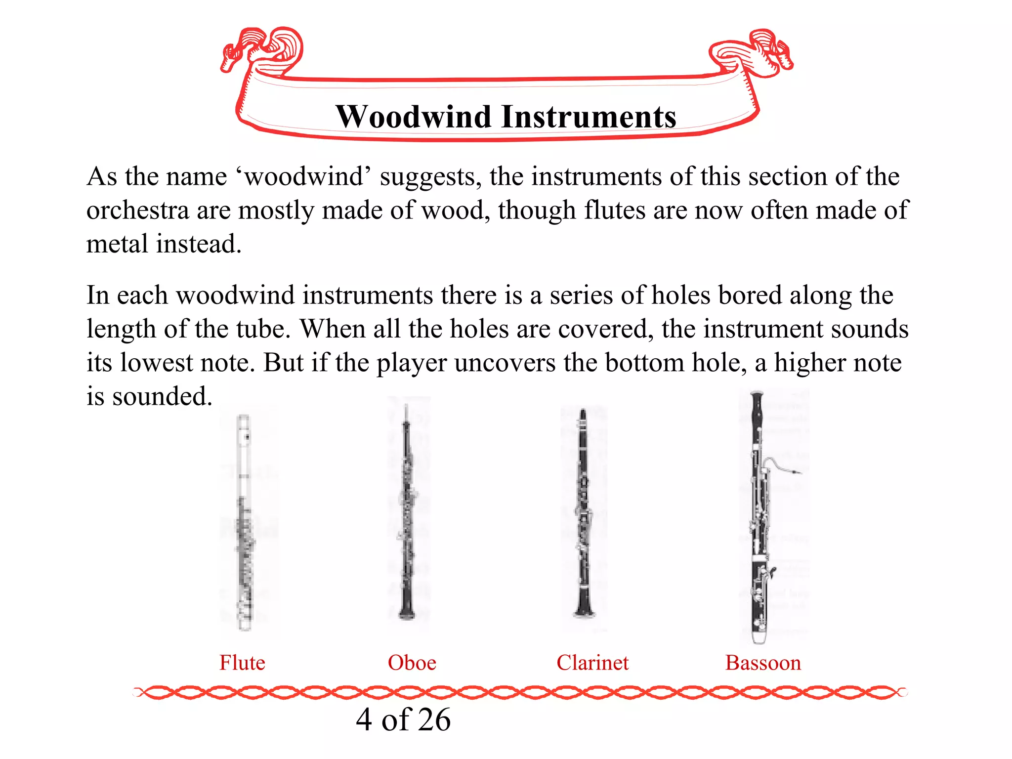 Today we use the word orchestra to refer to  a reasonably large collection of instruments playing together as a group. Greek Theatre 