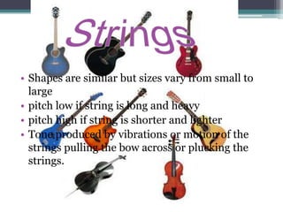 Musical instruments | PPTX