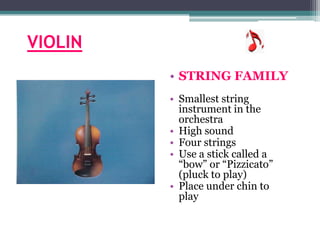 Musical instruments | PPTX